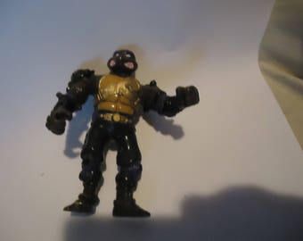 Vintage 1995 Teenage Mutant Ninja Turtles TMNT Metal Mutants Donatello Action Figure by Mirage Studios, Playmate, collectable