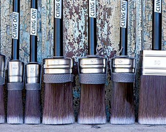 Cling On! Brushes - All shapes and sizes. The most awesome brush ever!