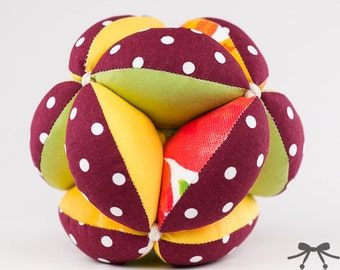 Montessori Ball, Baby Toy, Puzzle Ball, Ball, Red, Yellow, Green