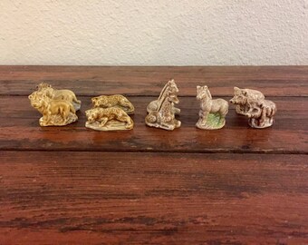 Wade Figurine / Vintage Collectible / Animal / Lion / Leopard / Giraffe / Zebra / Warthog / Choose One