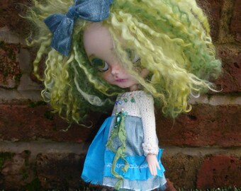 Blythe Silk Dress & Bloomers Outfit (BD3717)