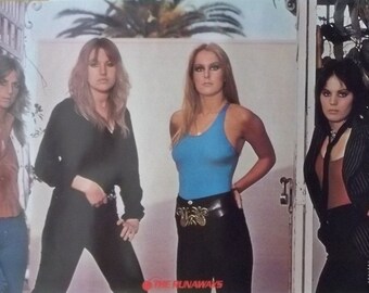 Joan Jett 22x34 The Runaways Poster 1978 Lita Ford
