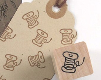 Bobbin Stamp (0.75 x 0.75in)
