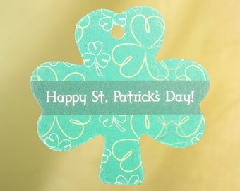 Happy St Patrick's Day Shamrock Air Freshener