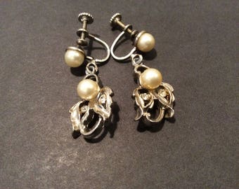 Vintage Screw Back Earrings