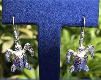 Sea Turtle Dangle Earrings