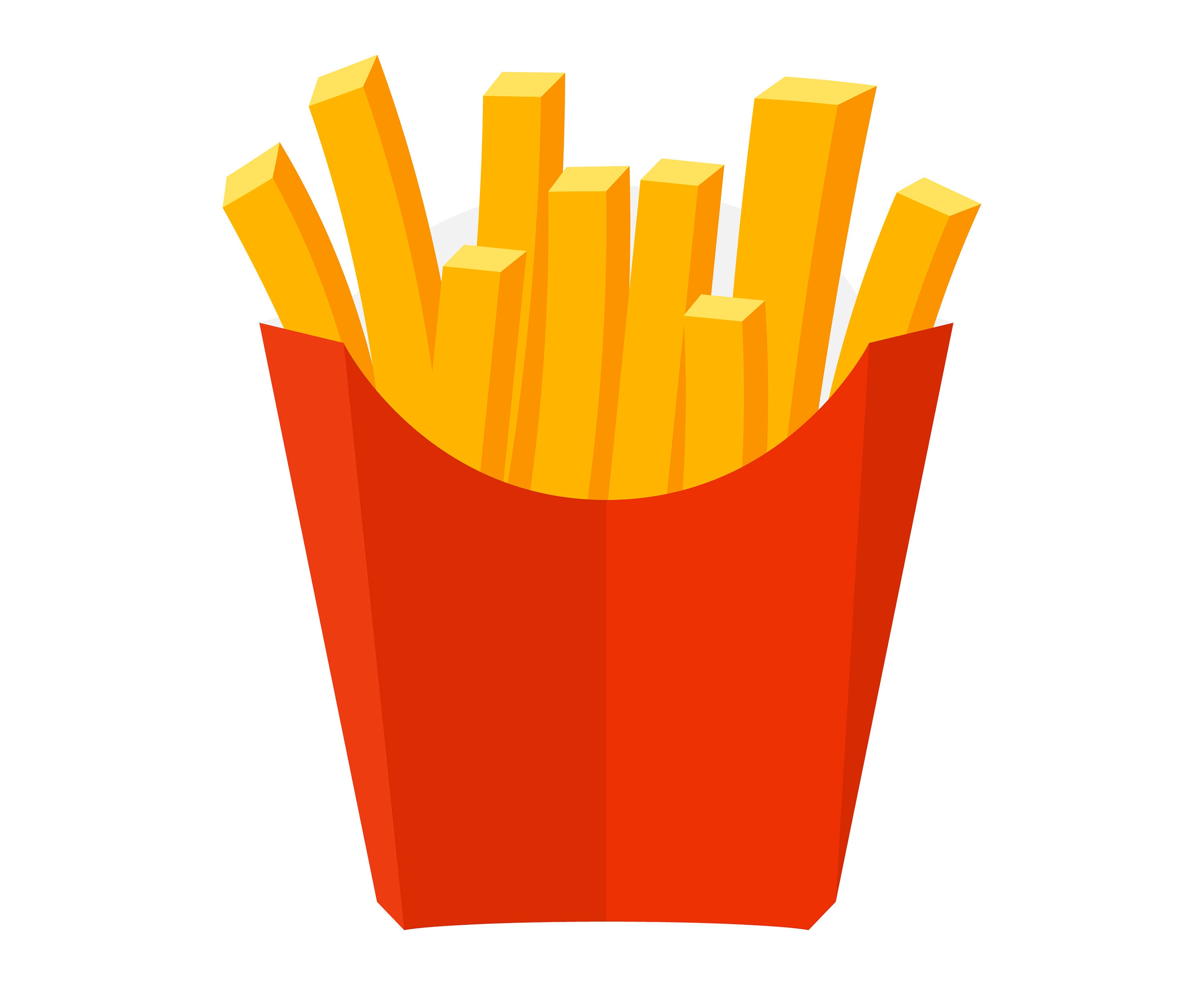 Fries мультяшный