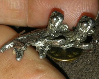 Vintage Lizards Doing It Pin