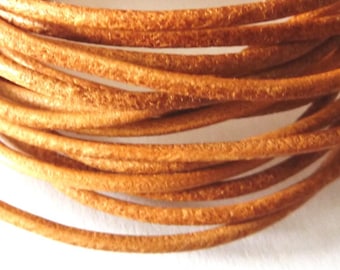 leather cord 2 mm natural PR0600 100 m