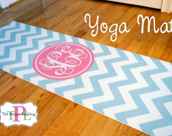 Monogrammed Yoga Mat - Design Your Own
