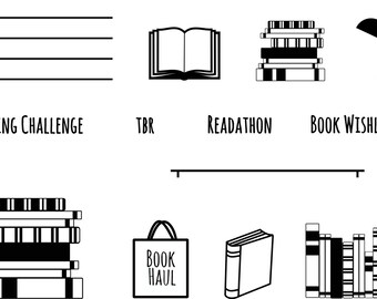 Book Lover -- Clear Stamp Set A7