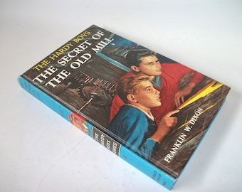 Hardy Boys Hollow Book Safe Secret of the Old Mill Hollowed out Book Secret Stash Compartment Keepsake box