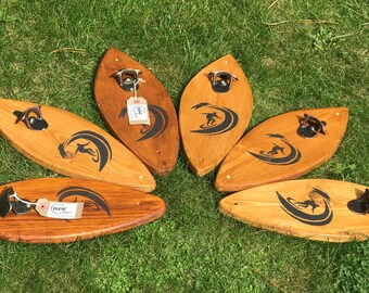 Surfboard Wall Mounted Bottle Opener