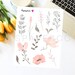 Pink Harmony Stickers - Bullet Journal Stickers - Planner Stickers - Decorative Stickers - WF025