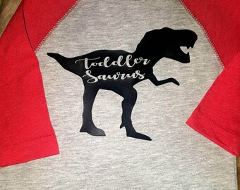 Toddler Saurus Raglan