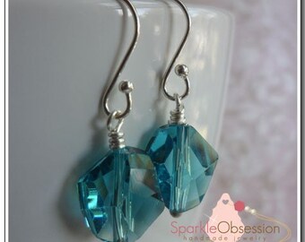 Swarovski Crystal Cosmic Drop Earrings