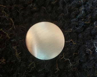 Satin Domed Sterling Shawl Screw