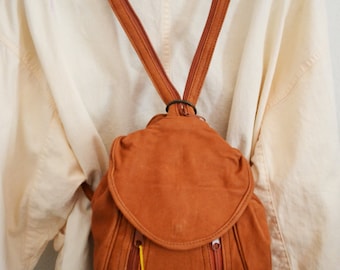 Backpack bag, Brown Leather backpack,Shoulder Bag, Purses, bags