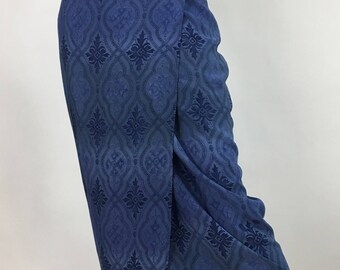 90s wrap midi skirt/vintage wrap skirt