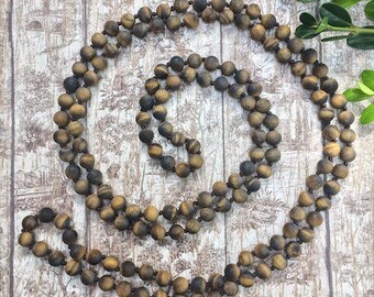 Tigers Eye Stone Necklace