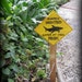 PDF: Shark Party Sign - "Sharks Sighted Enter at Own Risk" - Digital File DIY Printable Shark Week