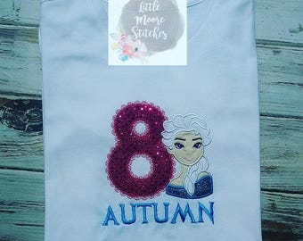 Ice Queen Birthday Shirt