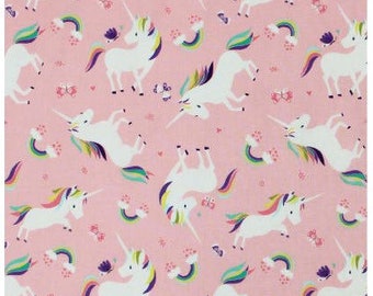 Personalized Minky Baby Blanket, I Believe in Unicorns / Pink Unicorns Minky Baby Blanket