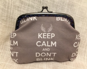 Dr Who Don't Blink Coin Purse