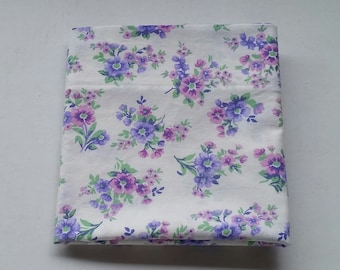 Pillowcase Item # 3 ... vintage pink/purple floral