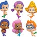 Bubble Guppies Edible Image, Bubble Guppie Cake Decorations