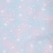 Fabric Flair - Fairy Dust - Cloud Blue/Pink with sparkles 16 count Aida. Piece approx 45 x 50cm