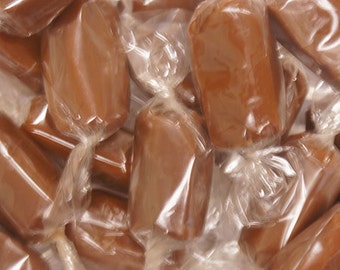 Clear Cello Caramel Wrappers or Taffy Wrappers, 4 x 4 - 1000 Pack