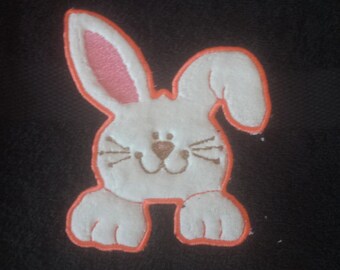 RABBIT FACE applique
