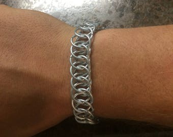 Half Persian Chainmail Bracelet Chainmail Jewelry