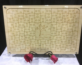 Wedding Guest Book Puzzle