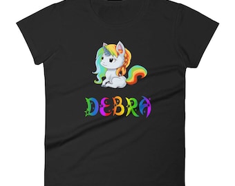 Debra Unicorn Ladies T-Shirt