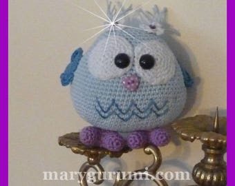 OWL, Amigurumi crochet plush