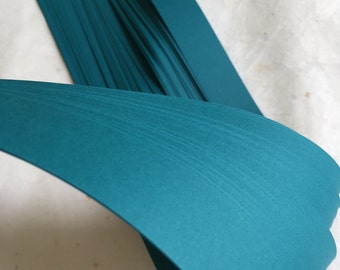 Deep Teal~ Moravian German Froebel Star Paper (52 strips)