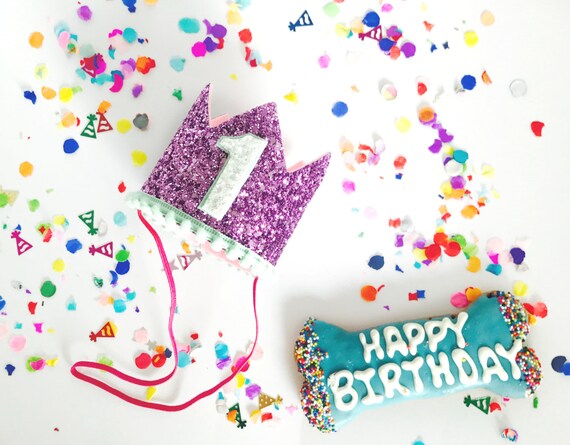 Pet Birthday || Dog Birthday Crown Hat || Animal Party Hat || Cat Kitty Puppy Pig Birthday Crown Hat || Dog Photo Prop
