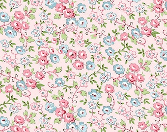 Bleecker Street - Pink 23073-P by QT Fabrics Cotton Fabric Yardage