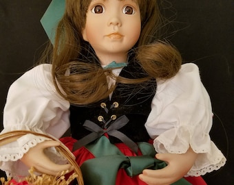 American Diary Doll "Christina Merovina" by Linda Mason. Boxed with certificate.