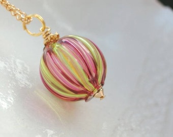 Murano Mini Blown Glass Necklace
