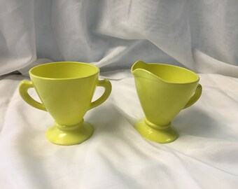 Hazel Atlas Sugar and Creamer