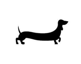 DIY Weiner Dog Vinyl Decal, Doxie Owner, Laptop Decal, Cell Phone Decal, iPad Decal, Drinkware & Coffee Cup Decal, Car Window