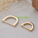 6pcs D-rings for bag findings inner 1inch (25mm), 3/4inch strap 10308-031