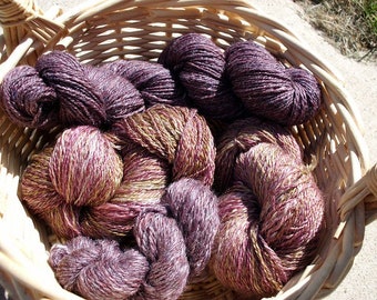Sangria & Plum Wine - SW Merino and Tencel