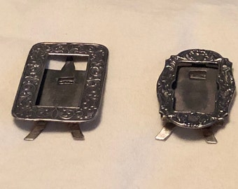 Vintage Miniature Sterling Silver Frames