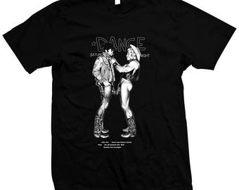 Gay Cowboys - Pre-shrunk, hand screened 100% cotton t-shirt