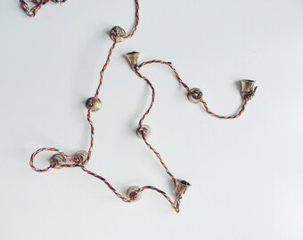 Vintage Brass Chime Bells String
