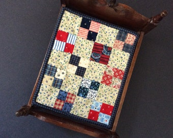 Miniature 4-Patch Quilt